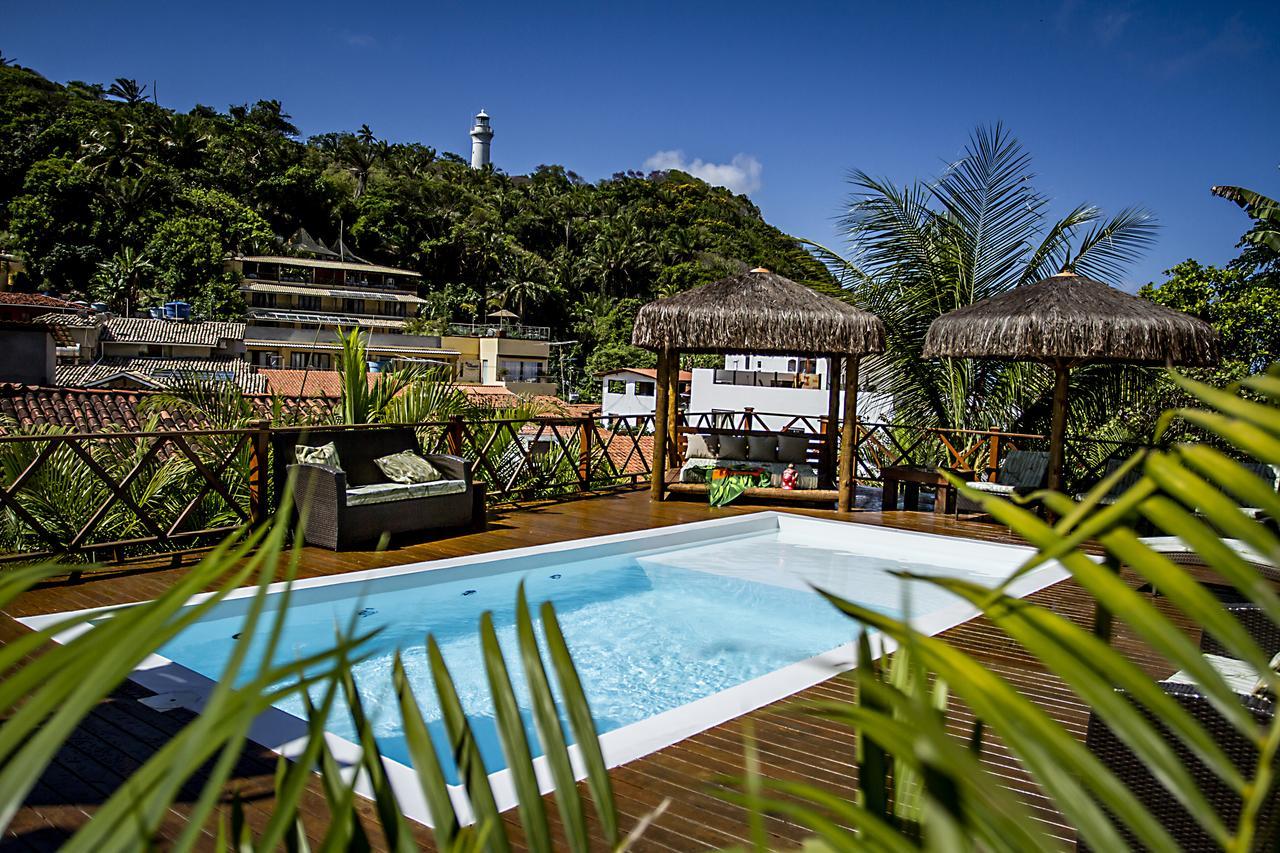 Casa Celestino Residence Morro de Sao Paulo Bagian luar foto