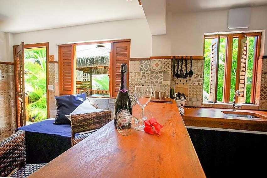 Casa Celestino Residence Morro de Sao Paulo Bagian luar foto